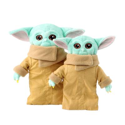 China Kids Birthday Gift Soft Plush Yoda Doll For Kids Birthday Gift Baby Yoda Plush Toys 25cm 30cm for sale