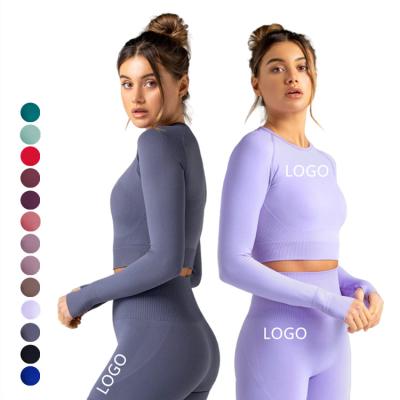 China Wholesale Yoga Set Color Yoga Set Women's Gym Suit Spring Style Fitness Clothing Breathable Sports Tight Working Two-Piece Pure Wear for sale