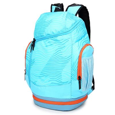 China Gym Sports Travel Large Outdoor Lightweight Waterproof Sports Travel Duffel Bag School Basketball Backpack for sale