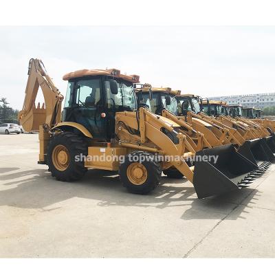 China Construction Material Stores Mini Small Tractor Backhoes Loader High Capacity Excavating Loader For Sale for sale