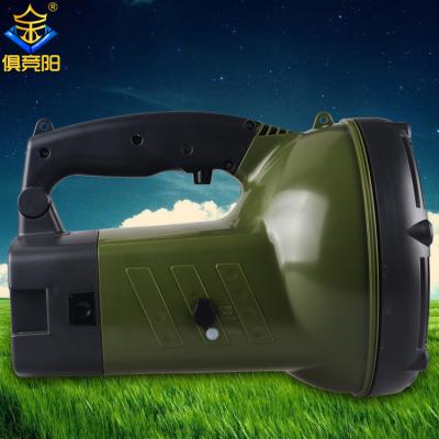 China High quality imported camping spotlight of built-in lead-acid battery, 180 degree adjustable portable halogen floodlight for sale