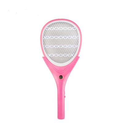 China 1*18650 Lithium Battery Stored Multifunctional Rechargeable Mosquito Swatter, Electric Insect Mosquito Fly Killer Mosquito Swatter for sale