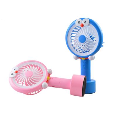 China Mini Plastic USB Rechargeable Portable Fan Electric Handheld Fan for sale