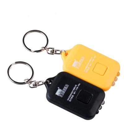 China Promotional Plastic Gifts Generator Small Products Camping Solar Rechargeable LED Flashlight for sale