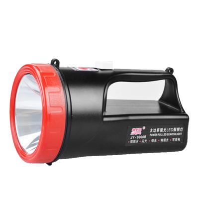 China Waterproof Powerful Super Bright Handheld Rechargeable Camping Battery Cable Spotlight for sale