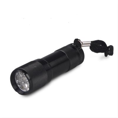 China LED Camping UV Flashlight 9 Way Hunting Scorpion 395nmUV Flashlight Detector Flashlight for sale