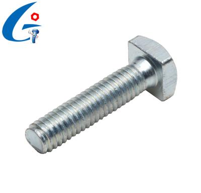 China Carbon Steel Flat Galvanized Grade2/5 Square ANSI Head Bolt for sale