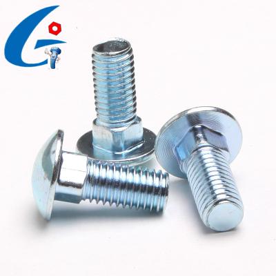 China DIN 603 Flat Mushroom Neck Bolts Square Carriage Bolts for sale