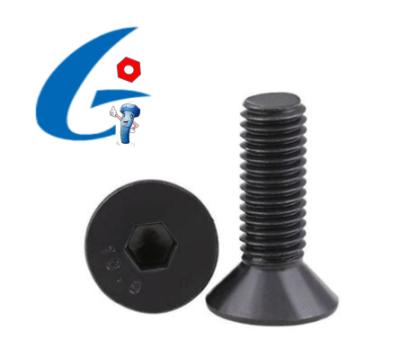 China ISO10642 / DIN7991 Hexagon Cap Screws / Flat Socket Countersunk Head Bolts for sale