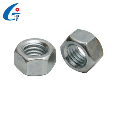 China Heavy Industry DIN934 Metric Steel Galvanized Hex Head Nut M4-M100 for sale