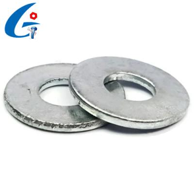 China Wedge Carbon Steel Galvanized / DIN125 Hot Dipped Galvanized Flat Washer for sale