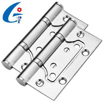 China stainless steel iron/sus201/sus304 furniture 2BB accessories door non-mortise hinge for interior doors window shutter hinges for sale