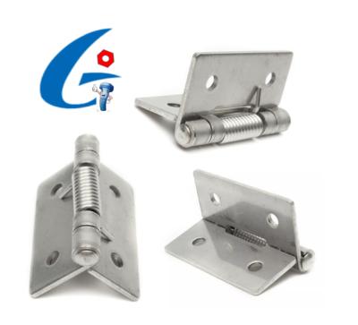 China Modern Material Stainless Steel304 / 316 0~90 Degree Spring Door Hinge for sale