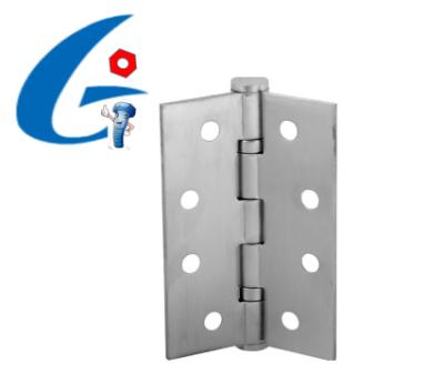 China iron/sus201/sus304/sus316 grade 11 fire door ball bearing stainless steel fix hinges for sale