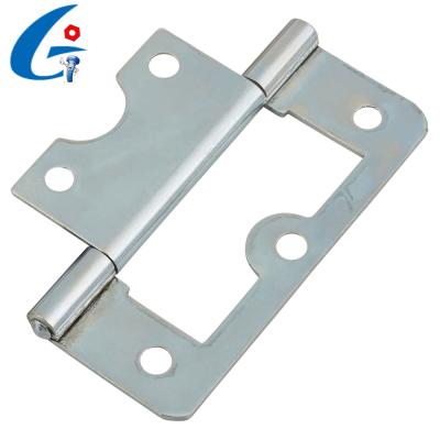 China Modern Flush Iron Wickes Door Hinge Chrome Plated / Galvanized for sale