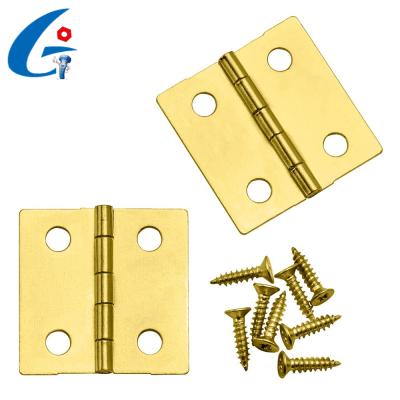 China Iron / sus201 / sus304 Flat-tipped pins surface-mounted butt hinges for sale