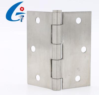 China High quality iron/sus304/sus316 square iron corner door hinges for sale