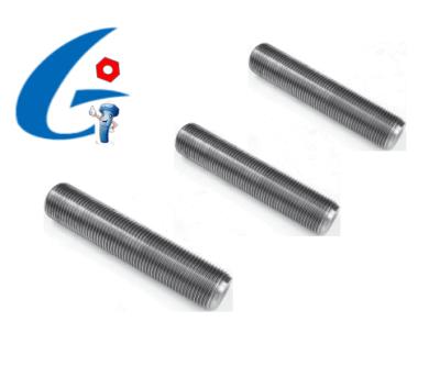 China 304/316 stainless steel standard size unc stud bolt thread rod with full thread for sale