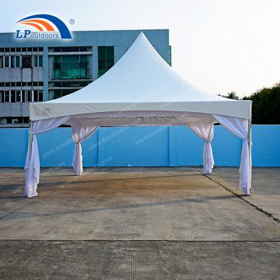 China 20x20' Peak Outdoor High Top Frame Pagoda Tent For Wedding Rental 20x20' for sale