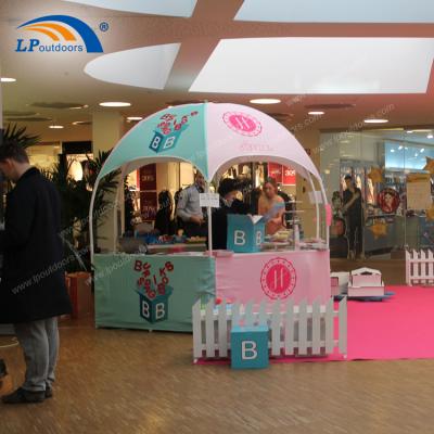 China Custom Printing Trade Show Dome Tent Booth With Counters For Promotion Product Outdoor Trade Show Event for sale