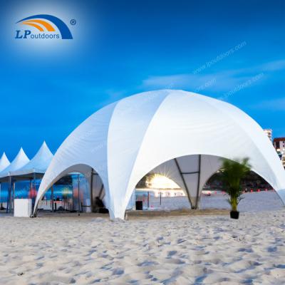 China LP Dome Spider Outdoor Geodesic Advertising Tent For Trade Show Dia12m for sale