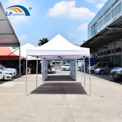 China Diamond Ground Nail Hexagonal Easy Installed Canopy Tent For Outdoor Party Event for sale