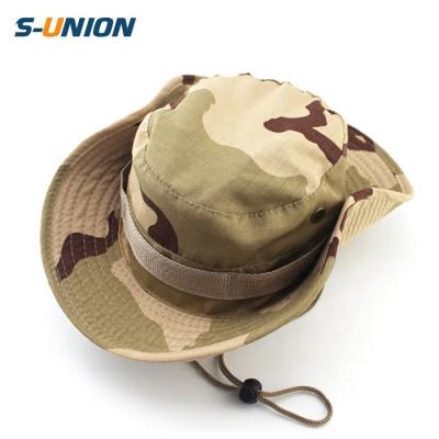 China Wholesale Custom Outdoor Picture Bush Hat Camouflage Bucket Military Boonie Hats for sale