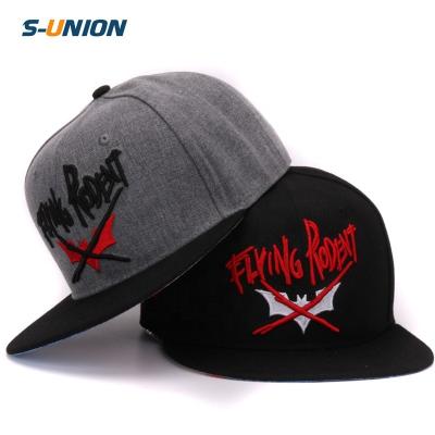 China S-UNION Brim Baseball Cap Kids Snapback Hat COMMON SUN Cool Kid Hat Children Flat Hip Hop Hat for Boys and Girls for sale