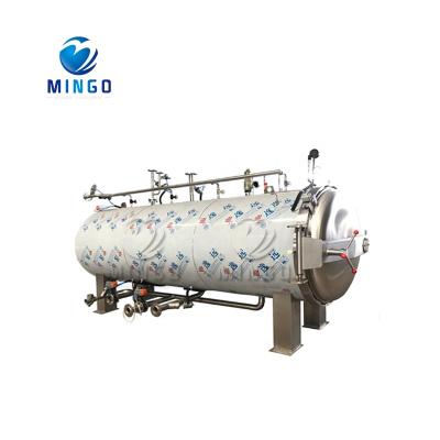 China food & High Pressure Beverage Factory Steamer Water Spray Tin Can Food Retort Autoclave Food Sterilizer For Sale for sale