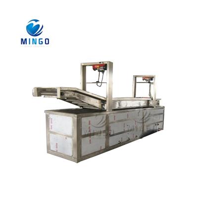 China Vegetable Processing Plant Stainless Steel Continuous French Fries Machine for sale