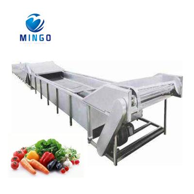 China Fruit processing plant industrial vegetable and fruit washing machine air bubble fruit and vegetable seal machine for sale