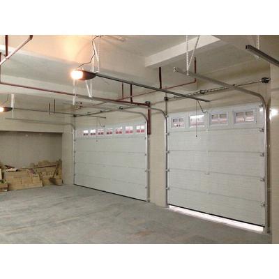 China Modern Hot Selling Steel Garage Doors Automatic Overhead Sectional Doors for sale