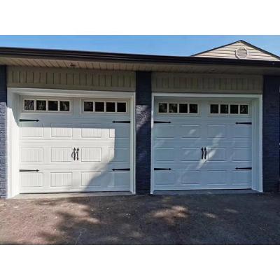 China European Design Garage Door Panel Sectional Metal Steel Garage Door for sale