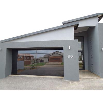 China Glass Garage Door Aluminum Alloy Frame Modern Full Mirror Back Mold Manufacturer for sale