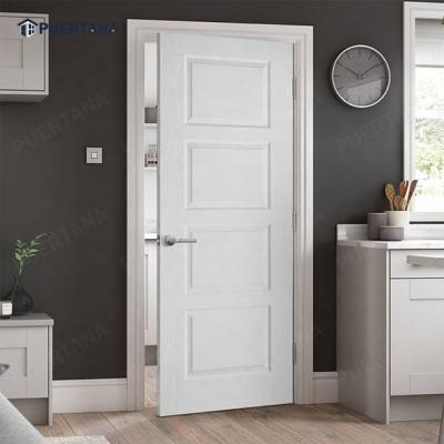 China Modern American Modern Acrylic Door Panel Polymer Interior Door Solid Wood Home Style Door for sale