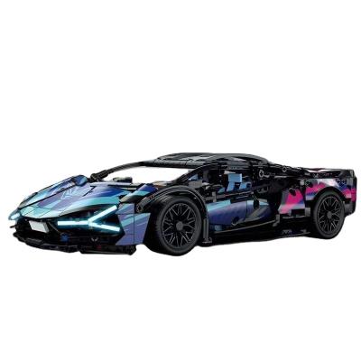 China Compatible Building Blocks Technical Punk Supercar FKP37 Building Toy MK6002 42115 For Kids Christmas Gifts 1314pcs Lambo Model for sale