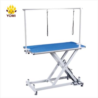 China Sustainable Portable Electric Stainless Steel Dog Grooming Table for sale