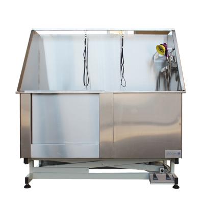 China Sustainable Stainless Steel Electric Pet Washing Machine for sale