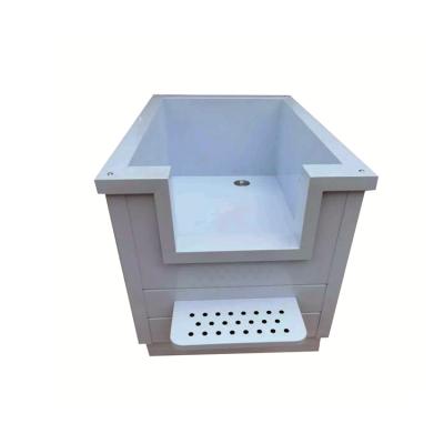 China Stainless Steel Sustainable Luxury Grooming Factory Hydraulic Pet Cleaning Tub for sale