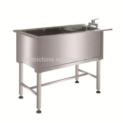 China Sustainable Custom Metal Stainless Steel Large Luxury Dog Bathtub for sale