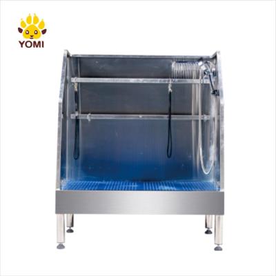 China Sustainable Electric Dog Bathtub Pet Grooming Station Elevated Bathtub Booster Shower for sale