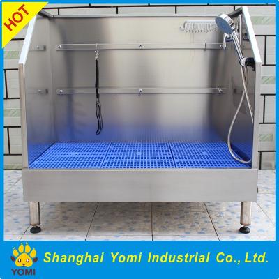 China Sustainable Yomi Stainless Steel Dog Wash Tub For Dog Grooming Bath for sale