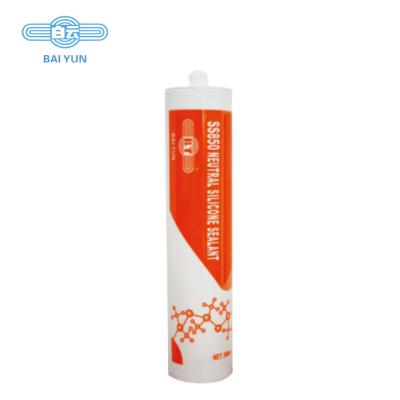 China sellante claro al aire libre para todo clima BAIYUN SS850 del silicón 300ml en venta