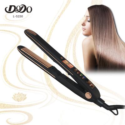 China Multi-function Big Screen 1 Inch MCH Heater Plancha De 480 Grados 3in1 Nano Titanium Hair Straighteners for sale