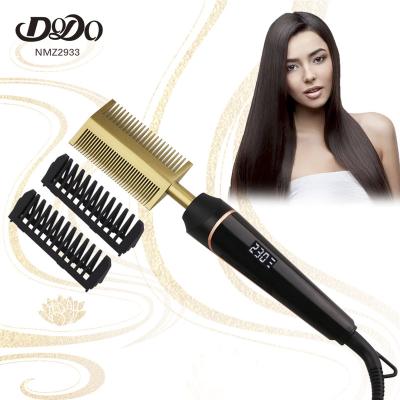 China Dual-side Traditional Style Double Side Peigne Wholesale Pressing Comb hot Combs With Guard for sale