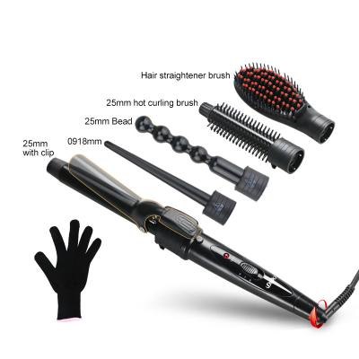 China drum curling machine titanium hair curling wand stove marcel curling iron for sale