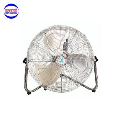 China 220V 50Hz High Speed ​​Metal Air Cooling Floor Large Volume Commercial Industrial Portable Fan for sale