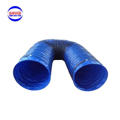 China 350mm Fan Pipeline Flame Retardant Fire Resistant Industrial Pipe 5m for sale