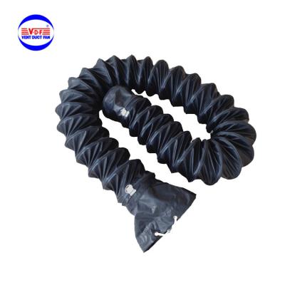 China 350mm 5m Anti Static PVC Reinforced Anti Static HVAC Explosion Proof Flexible Duct for sale