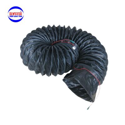 China 400mm 5m Anti Static Explosive Proof Flexible PVC Ventilation Air Duct for sale